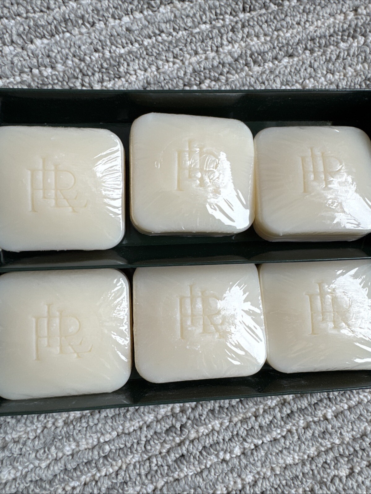 NEW! VINTAGE! Ralph Lauren HOLIDAY PINE Soap SEALED! Box Lot of 6 Bars! GREAT!!