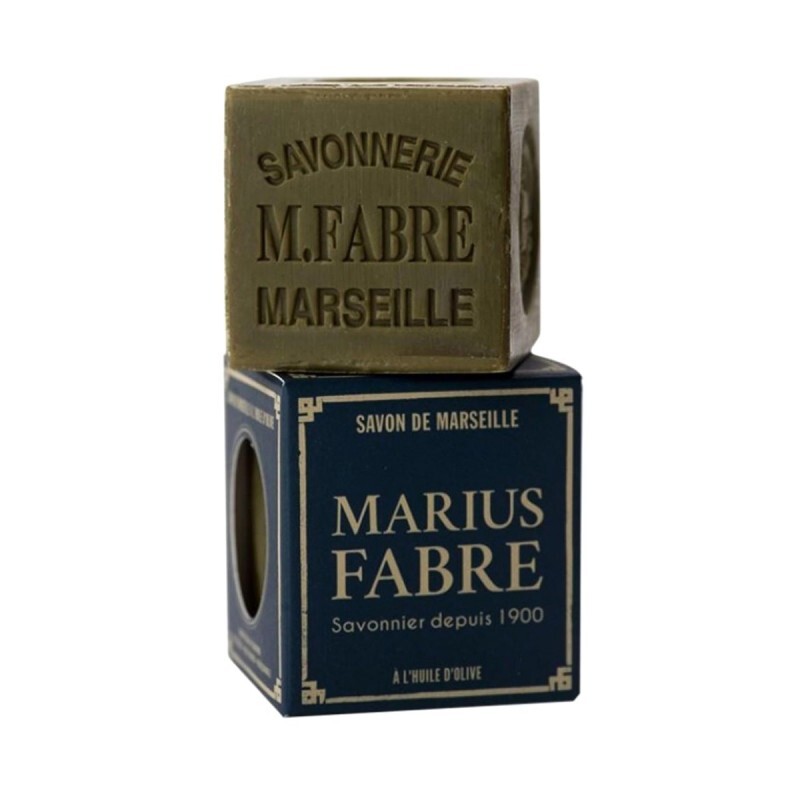Marius Fabre Green Olive Oil Marseille Cube Soap 100g 3.5oz