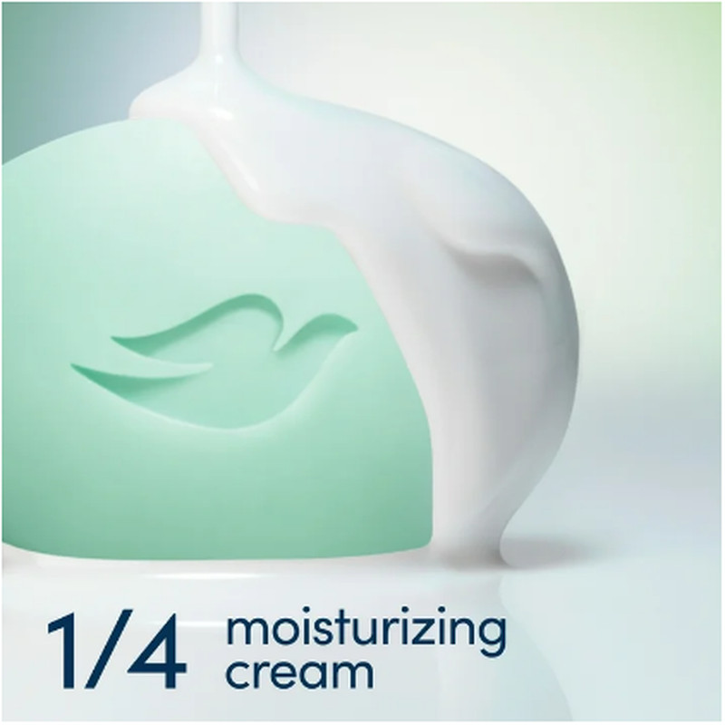 Dove Awakening Gentle Beauty Bar Soap All Skin Type, Pear and Aloe, 3.75 oz (8 B