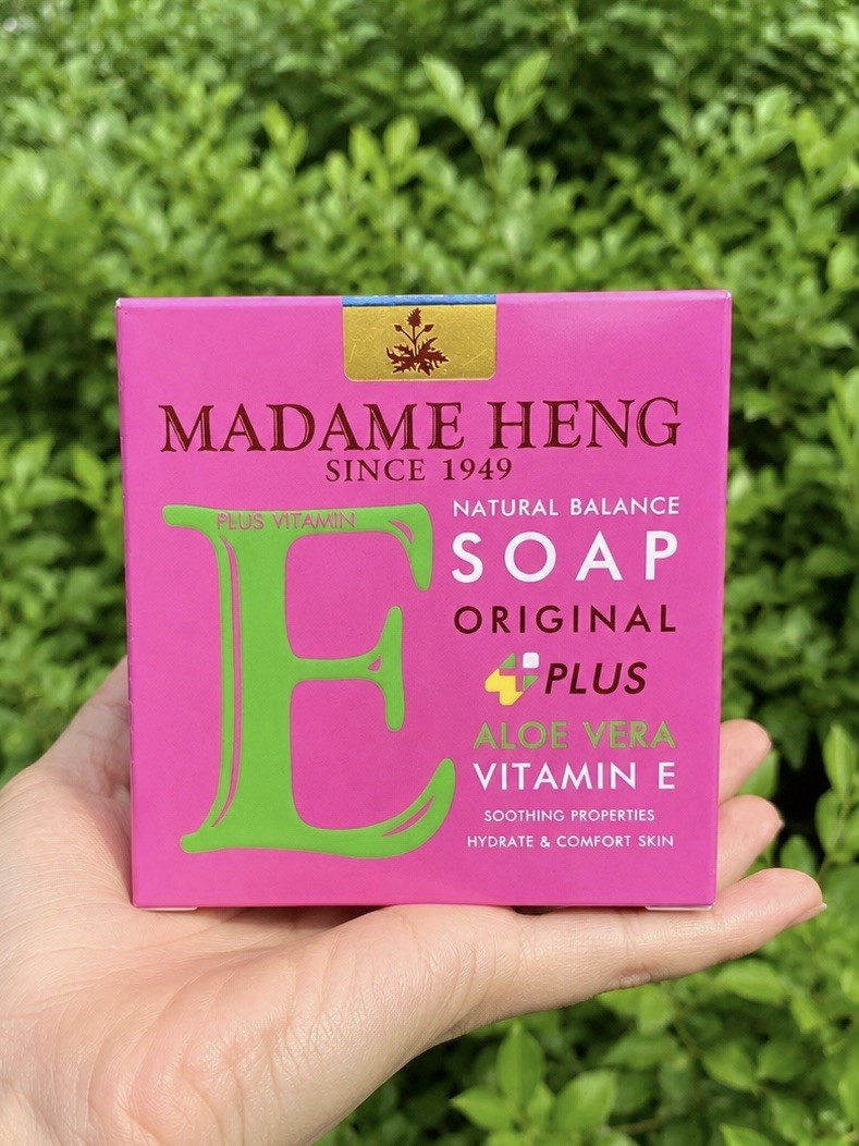 Madame Heng Natural Balance Soap Original Plus Aloe Vera Vitamin E 150g x 2 Bars