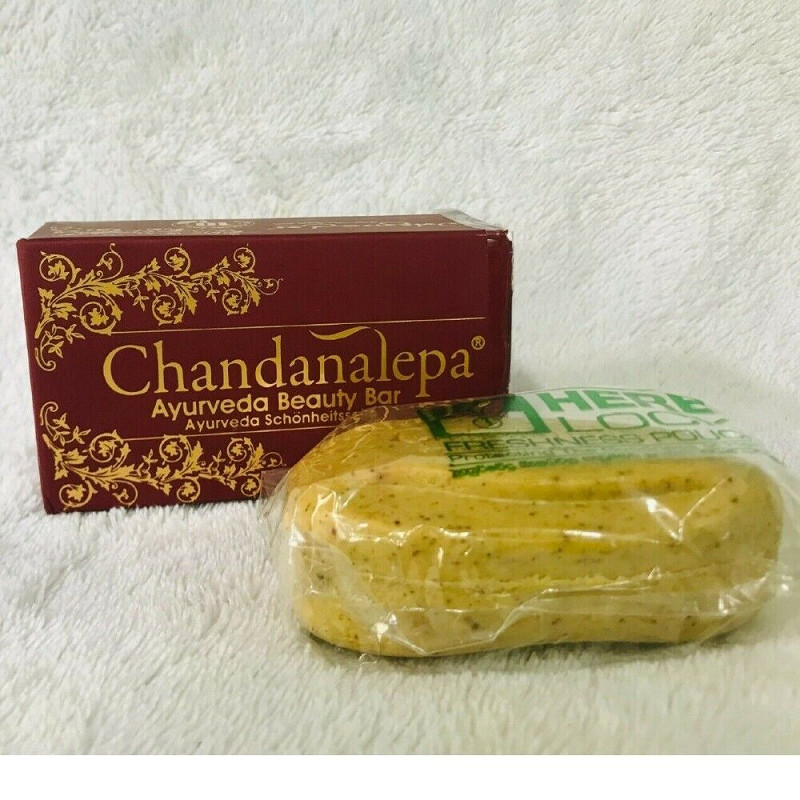 CHANDANALEPA HERBAL SOAP ayurvedic soap skin glowing new