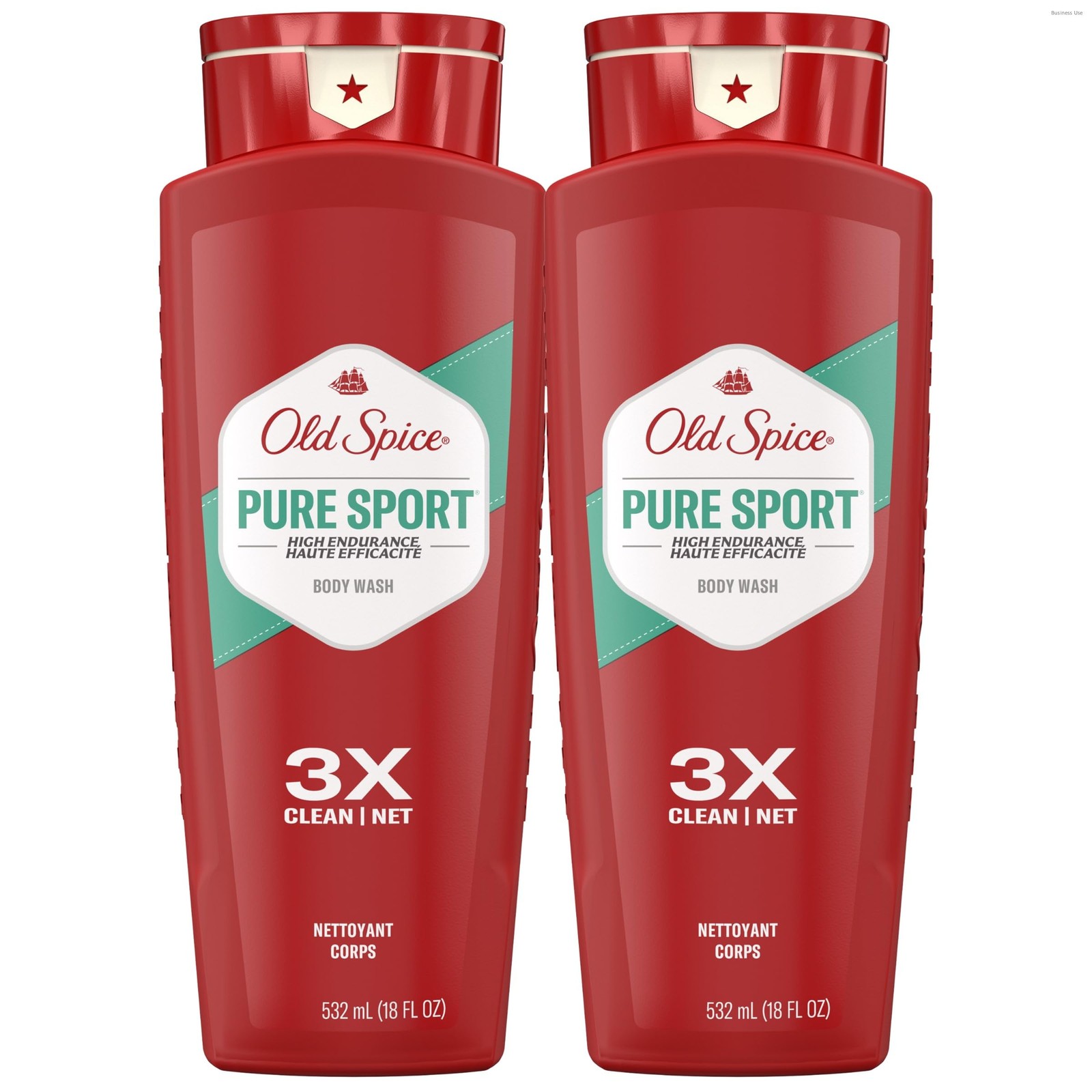 Old Spice Refreshing Body Wash for Men, High Endurance, 24 Fl Oz (Pack of 2)