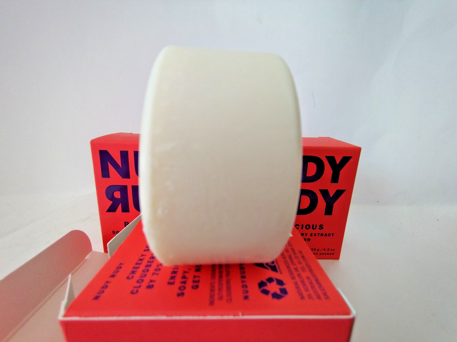 NudyRudy Berrylicious Soap, 4.2oz, Plant Oil Soap, Lot of 5