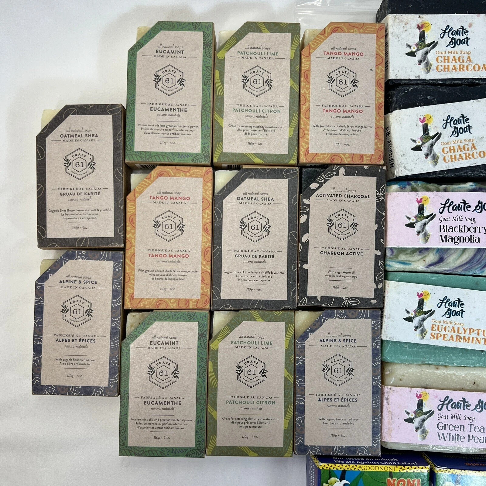 Large Bundle Lot of Assorted Bar Soaps Bundle *PLEASE READ DESCRIPTION*