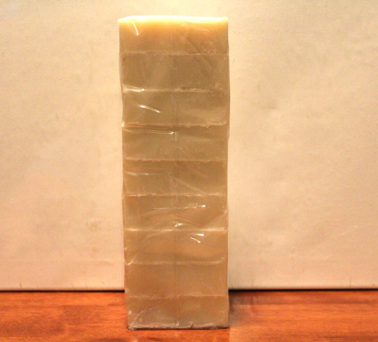 Bay Rum Cold Processed handmade soap loaf, 9 precut bars