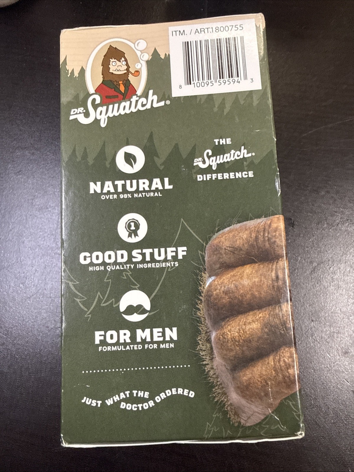 Dr. Squatch Natural Bar Soap Variety Pack, 6 Count