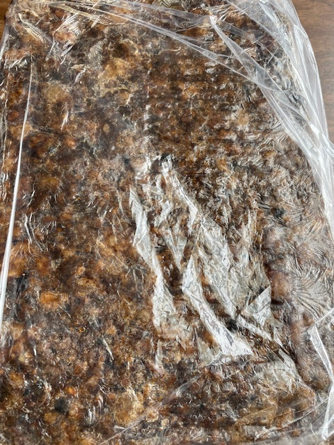 SUPER SALE!16oz.(1LB) African Black Soap,Natural,No Colors or Animal Ingredient