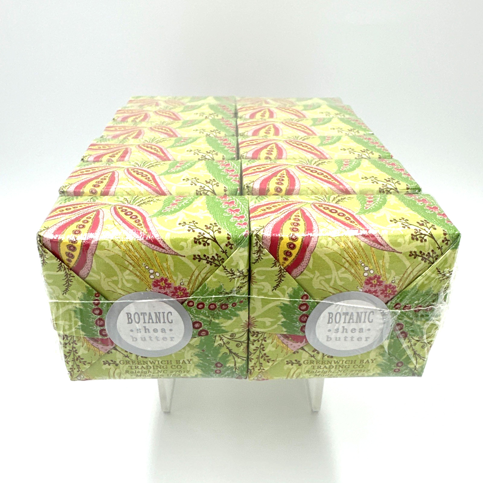 Greenwich Bay Passion Flower And Olive Oil Butter Soap Lot Of 12 Bars/1.9oz Each