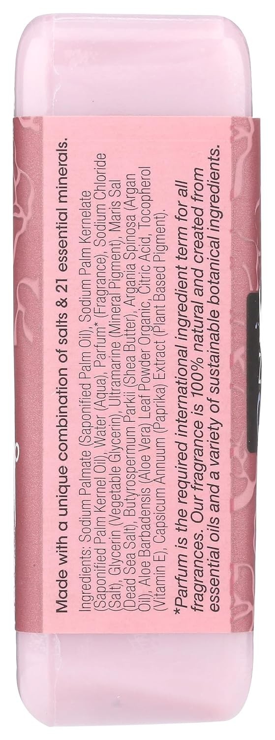 Natural Argan Oil Rose Petal Soap Bar – 7oz Exfoliant for Silky Smooth Skin