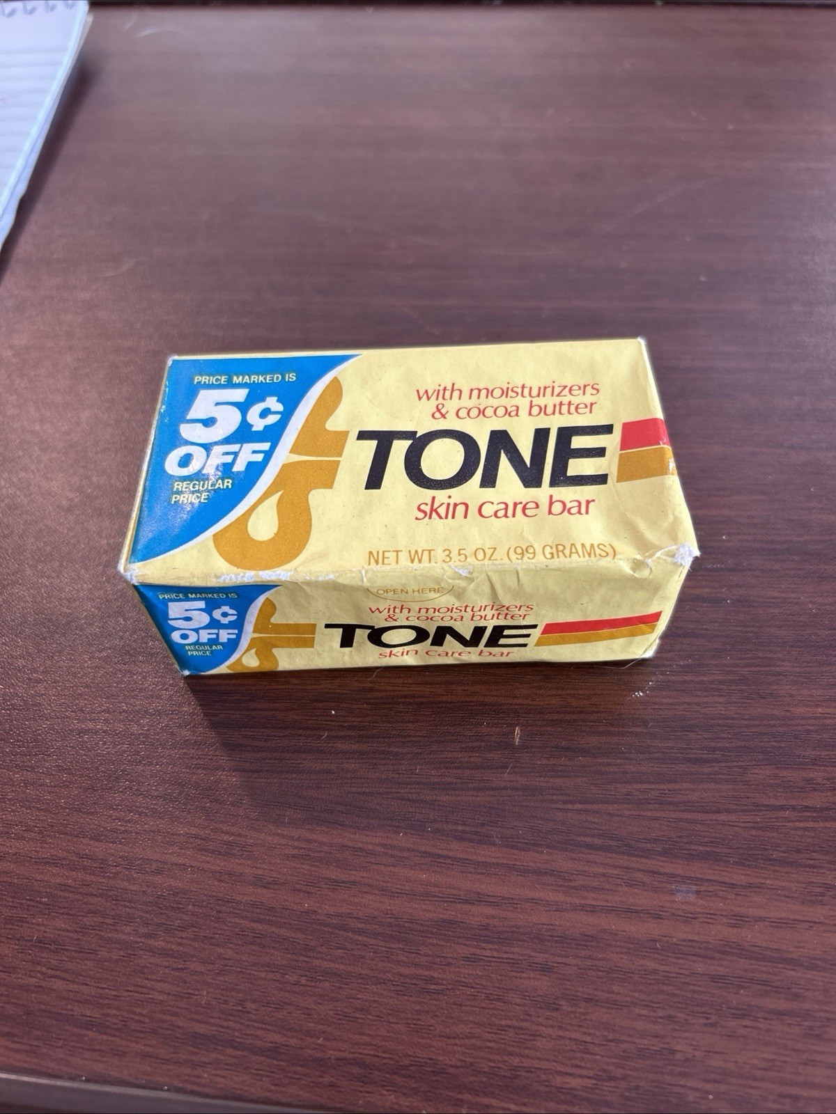 Vintage NWT Tone Skin Care Bar 3.5 Oz Bar
