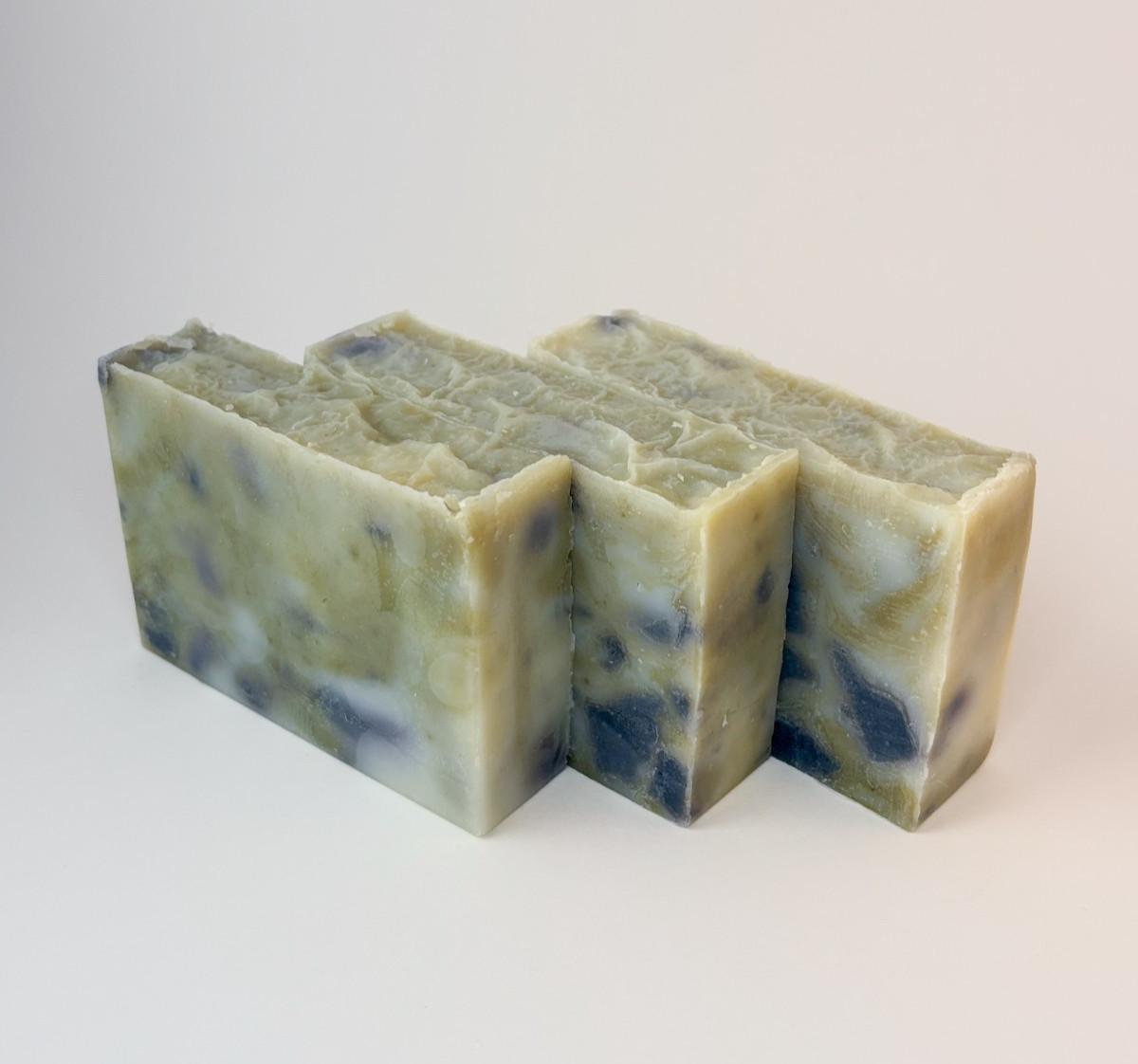 Handmade Spearmint Cold Process Soap with Shea Butter and Coconut Oil