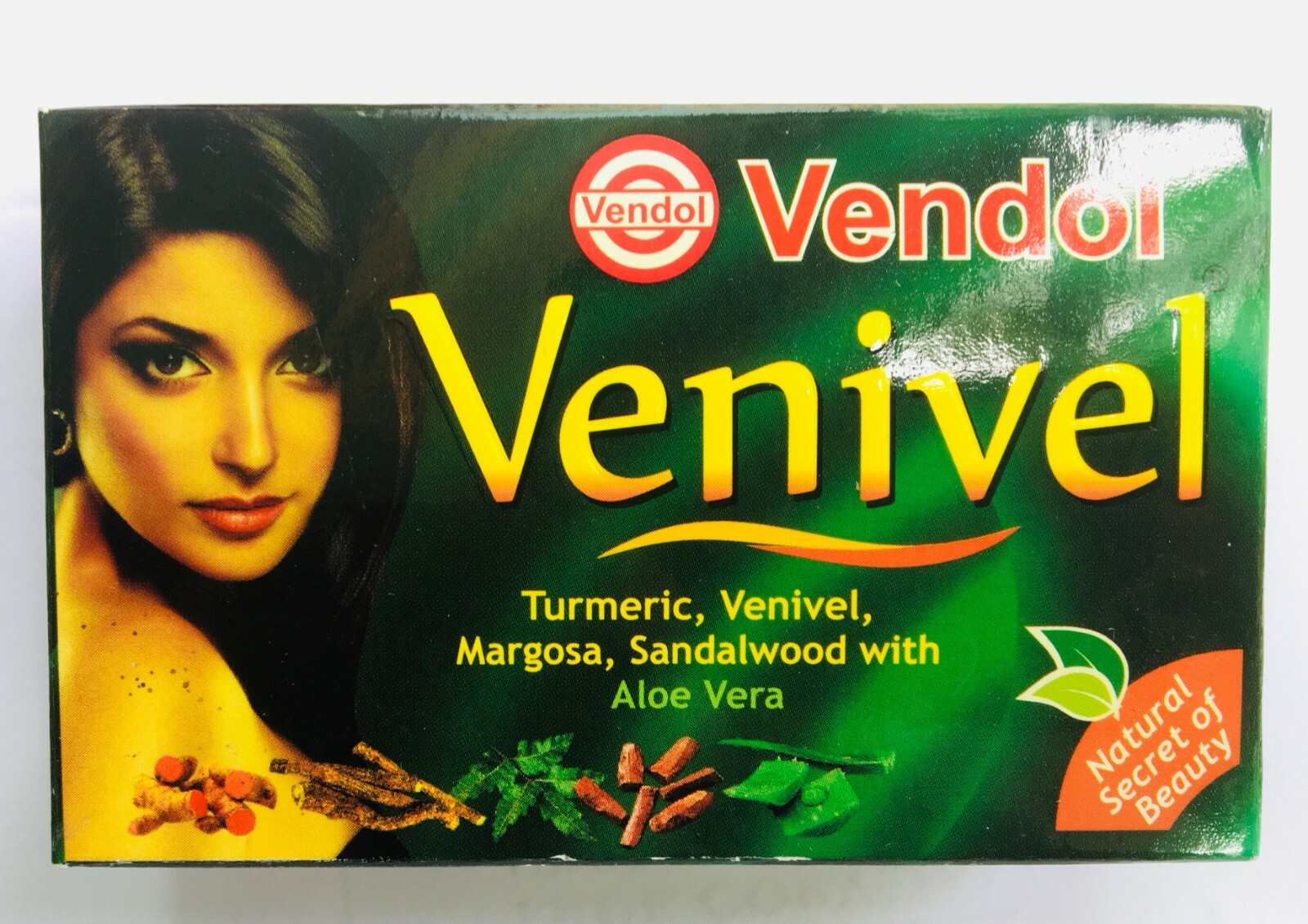 VENDOL VENIVEL HERBAL AYURVEDIC BEAUTY SOAP 80g NATURAL SRI LANKA