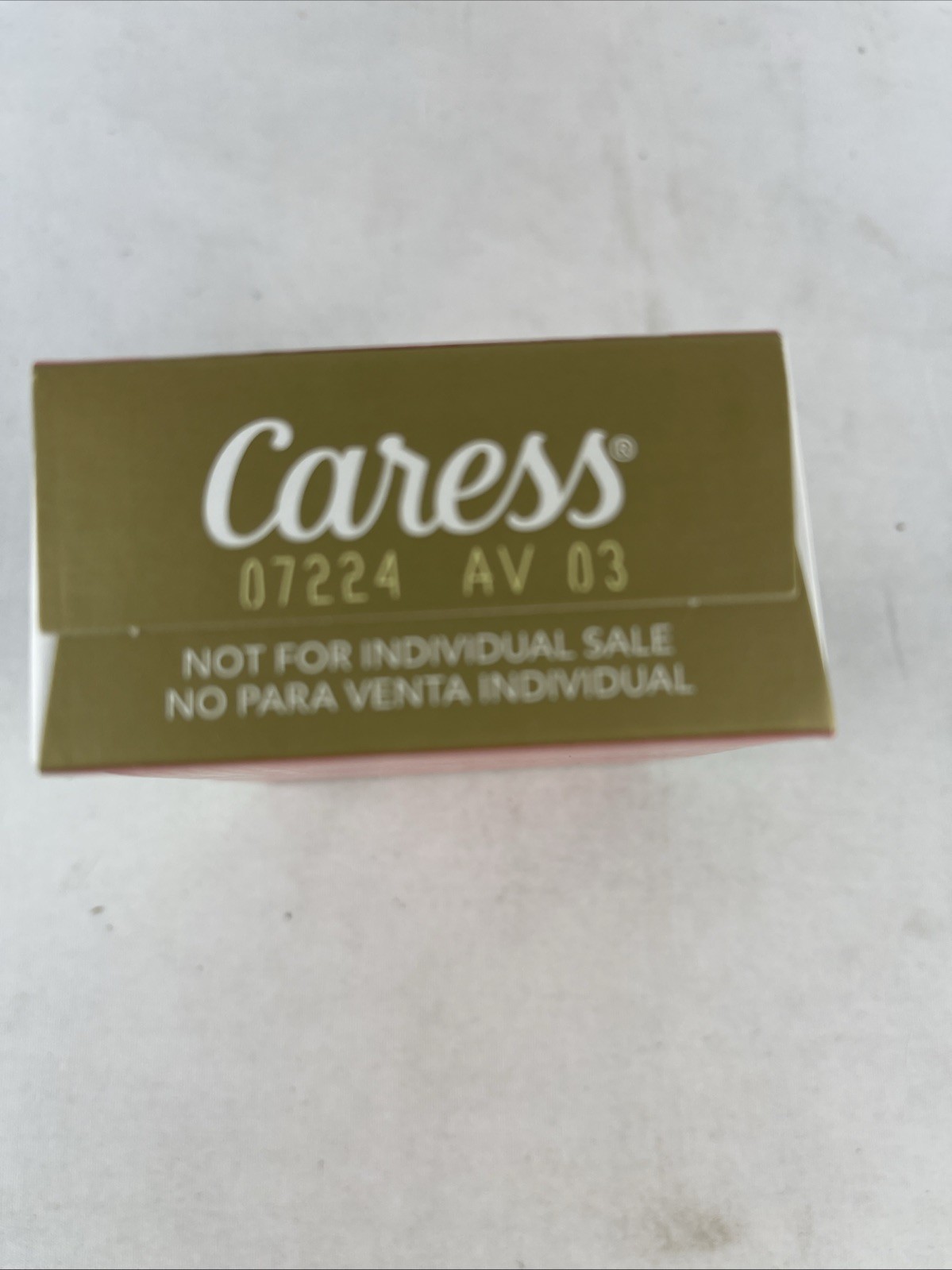 CARESS DAILY SILK BAR SOAP WHITE PEACH & ORANGE BLOSSOMS LOT OF 5 BARS 3.75 Oz