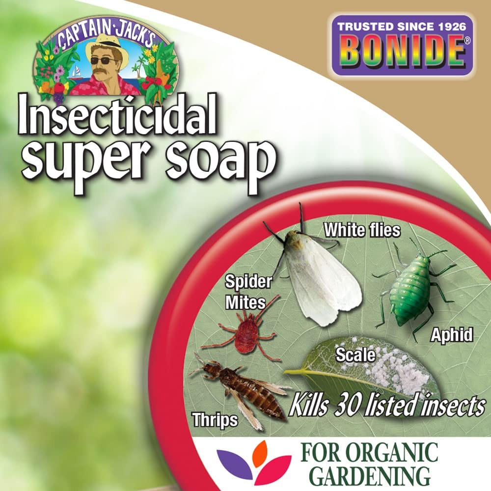 Bonide Captain Jack’s Insecticidal Super Soap 32 oz Ready to Use Spray For