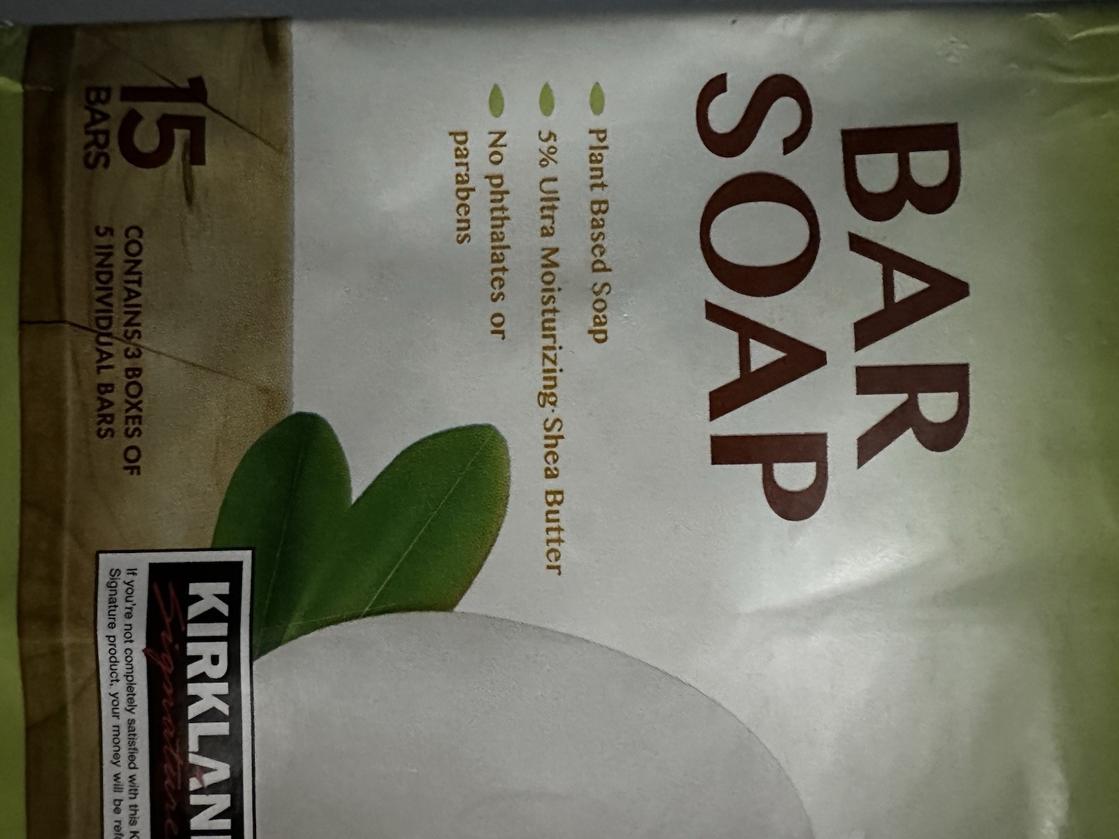 Kirkland Signature Bar Soap with Shea Butter (15 pack)