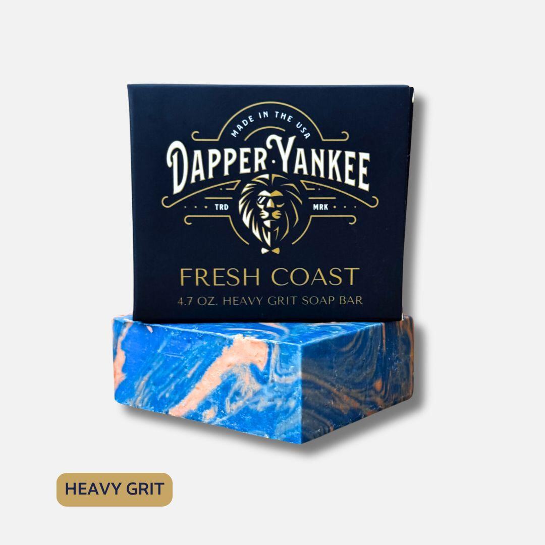 Dapper Yankee Fresh Coast Natural Soap Bar – Heavy Grit