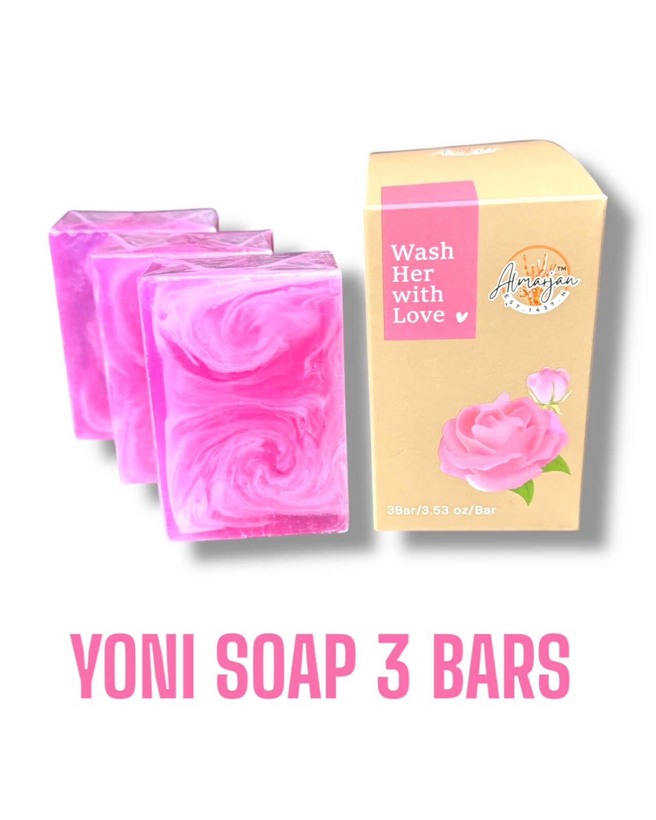 YONI SOAP 3 Bars Free Shipping