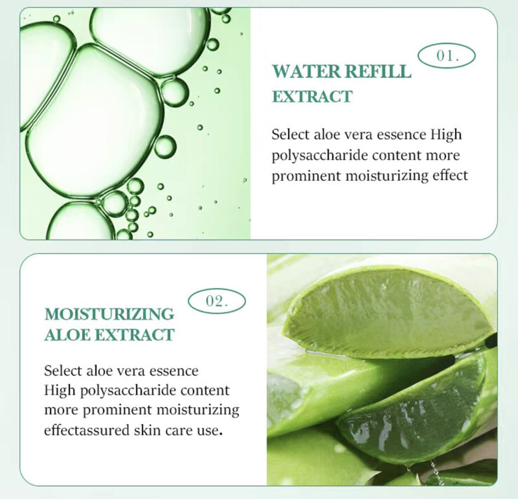 Aloe Vera Smooth Cleansing Natural Soap Essential Oil Bar Soap Sadoer