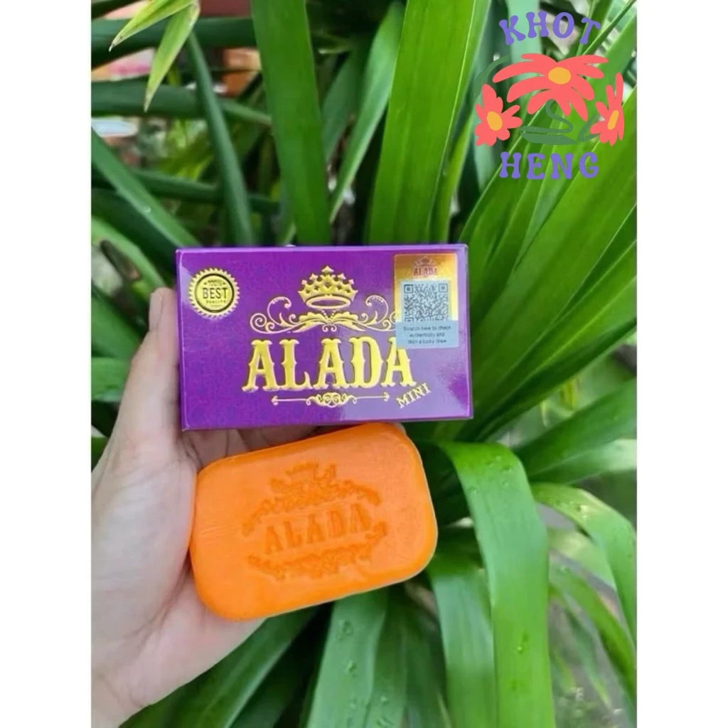Alada Whitening Soap 3X Naturally Brightening Natural Extract Face & Body 160g