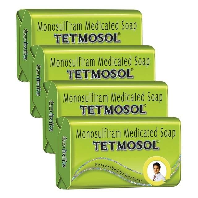 Tetmosol Medicated Soap- fights skin infections, itching with lime like fragranc