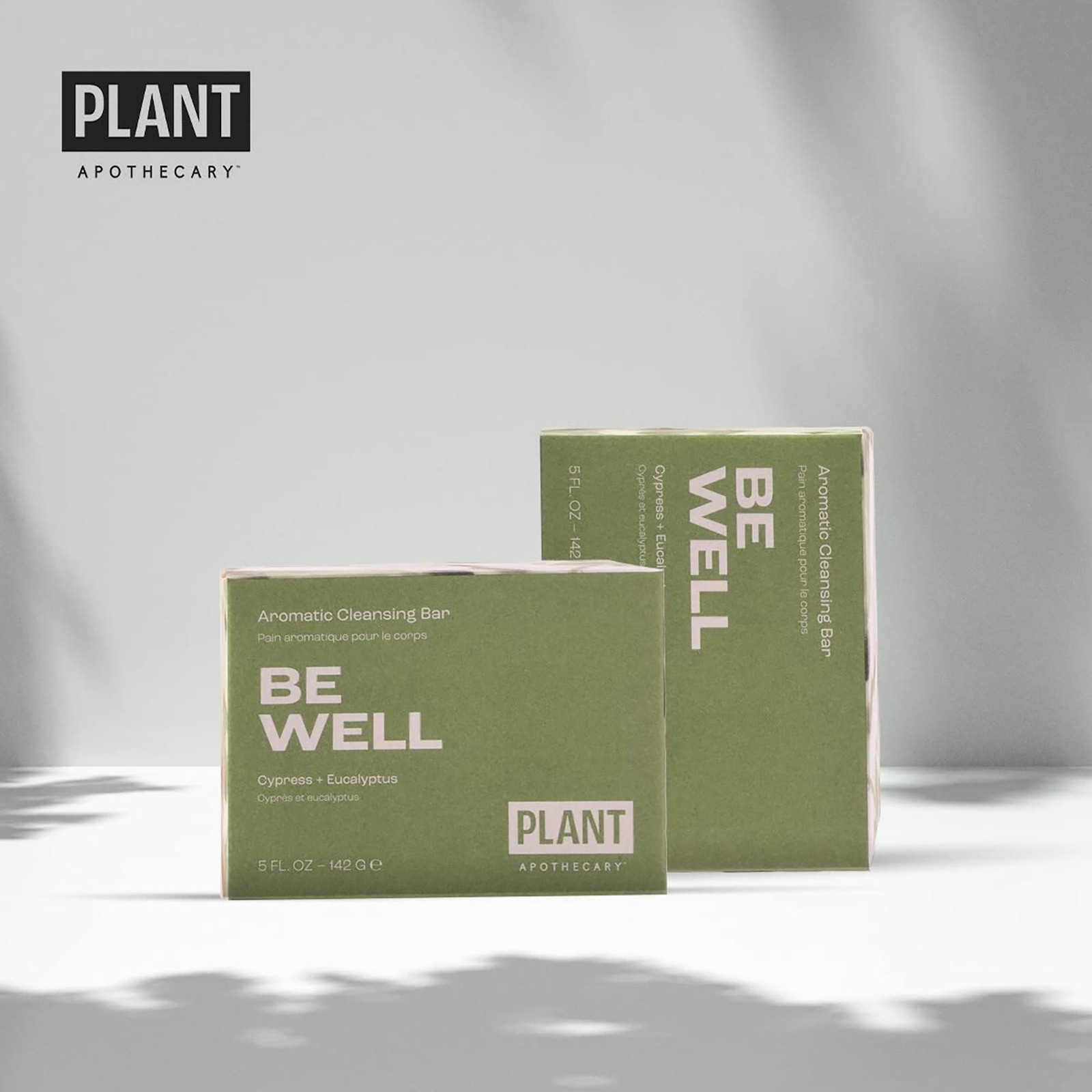 2 Pack Be Well by Plant Apothecary for Unisex – 5 oz Soap