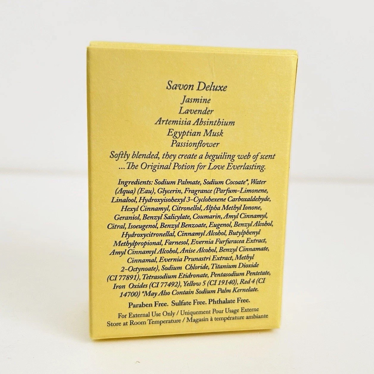 Vintage Caswell Massey’s Elixir of Love No.1 Luxury Bath Soap Bar 3.5oz