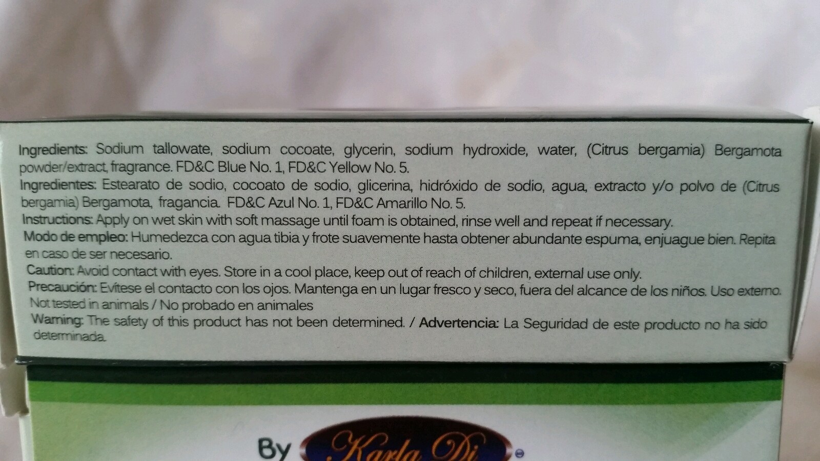 { 3 Pack } Bergamot Soap///Jabon de Bergamota 100g