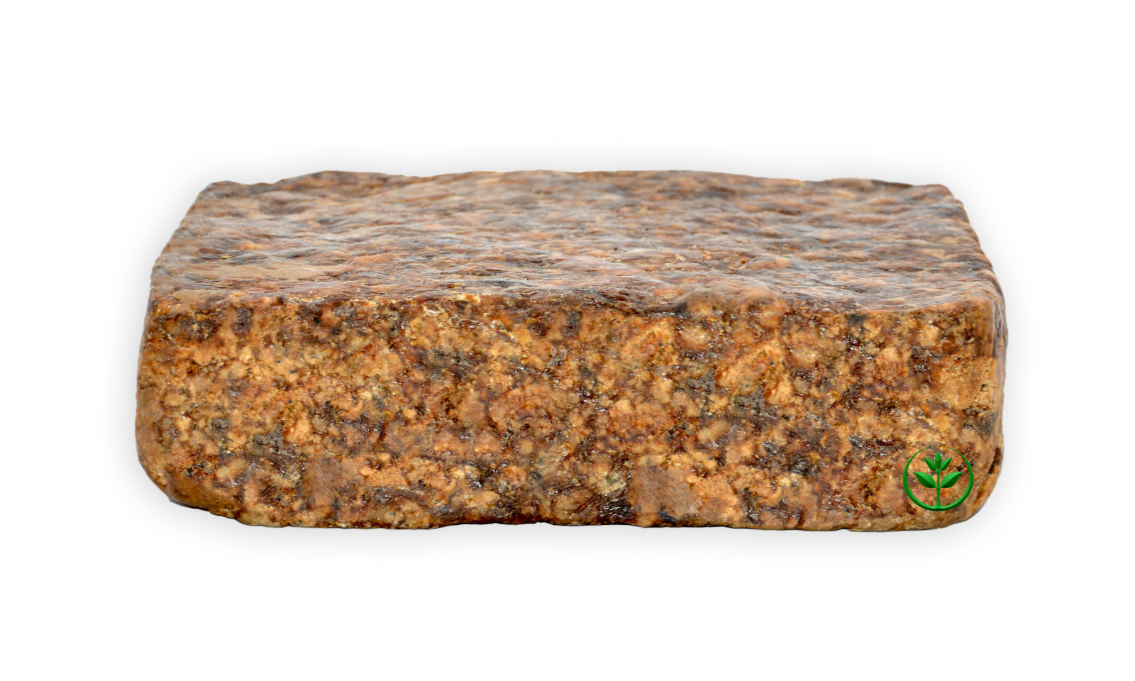 Raw African Black Soap Bar 8 oz. 100% Pure Natural Organic Ghana Body Face Wash