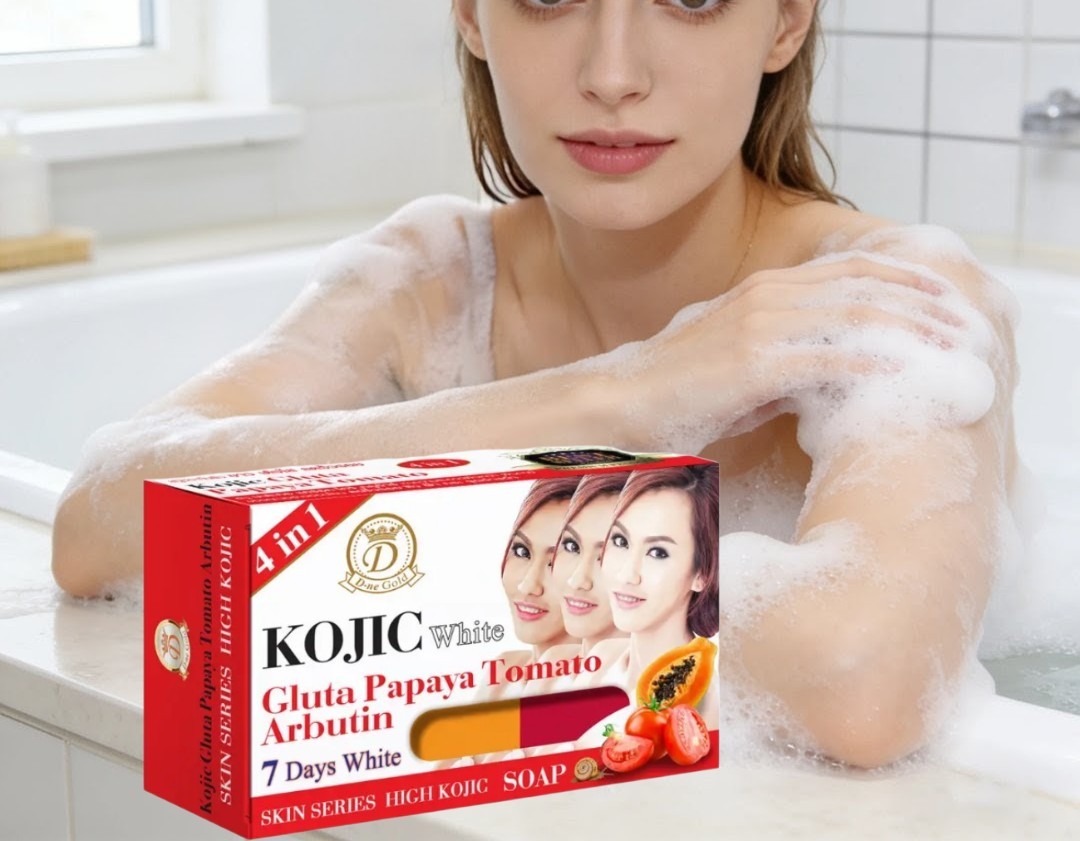 Kojic Arbutin Brightening Bar Soap Colla Skin Dark Spot Remover 160g [USA Stock]