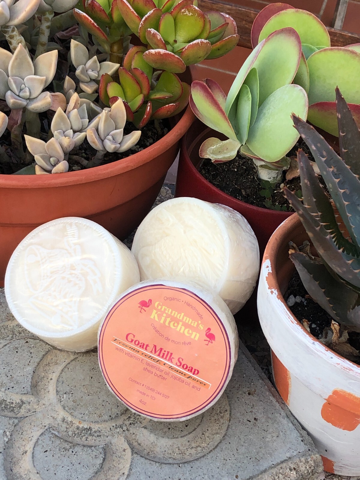 Grandma’s Kitchen Homemade GOAT MILK Soap ECZEMA RELIEF *BLACK OWNED BUSINESS*
