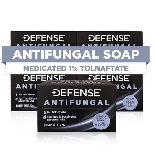 Antifungal Bar Soap 5-Pack | Treat Jock Itch, Ringworm, Athlete’s Foot & Skin Fu