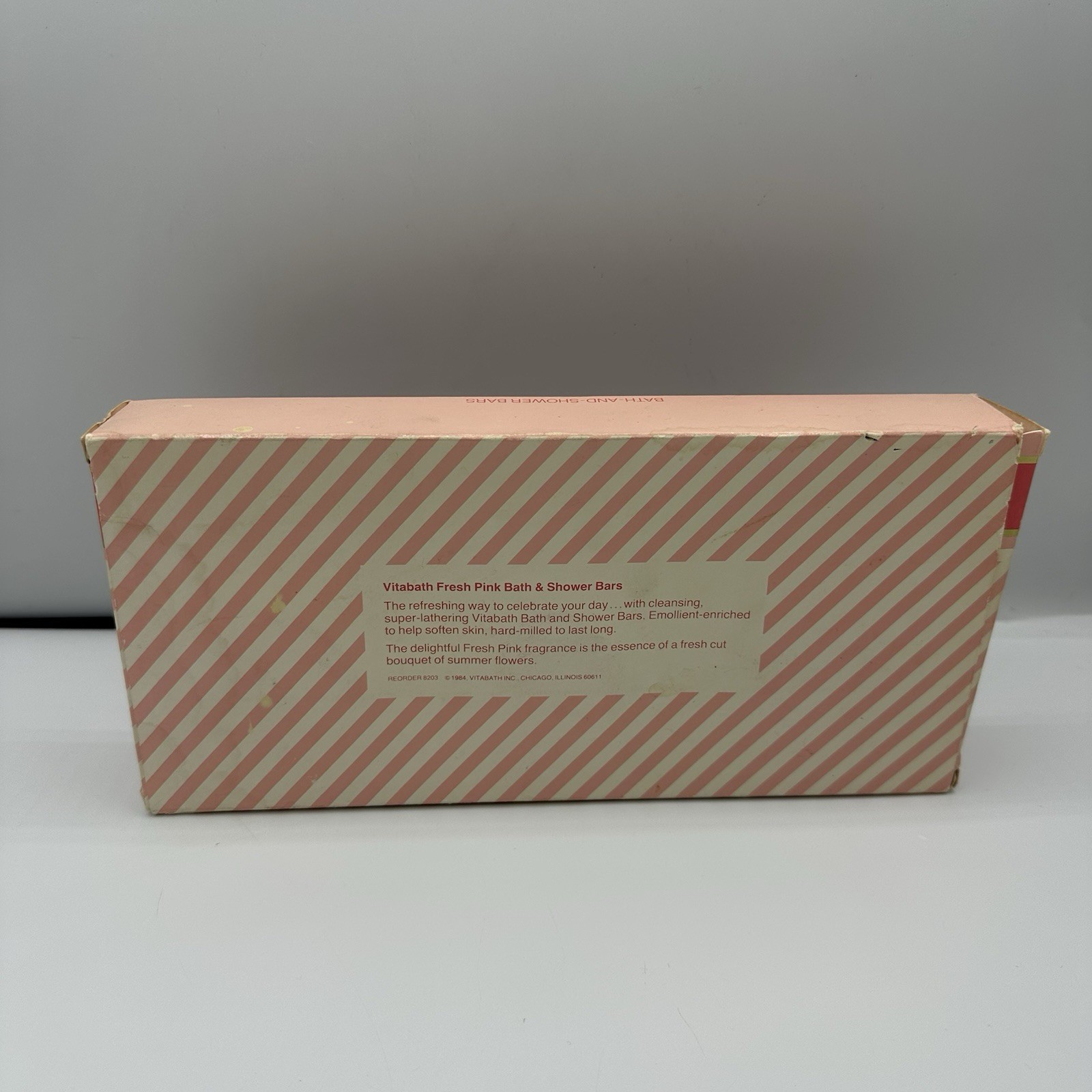 VTG Vitabath Fresh Pink Bath & Shower Bars 12oz 3 Pack Soap