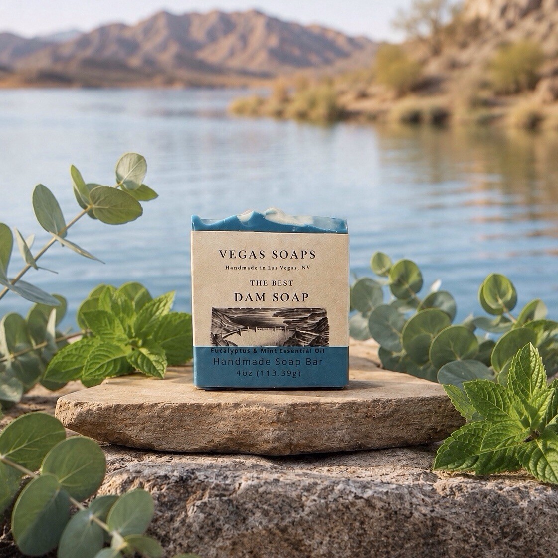 Vegas Soaps Women’s Collection Four Handmade Bars Plant Based Oils & Butters