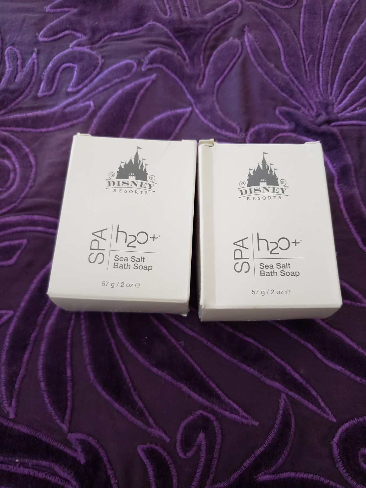 Set of 2 Disney Resorts/Hotel H2O Plus Spa Sea Salt BathFacial Soap 2oz Each NIB