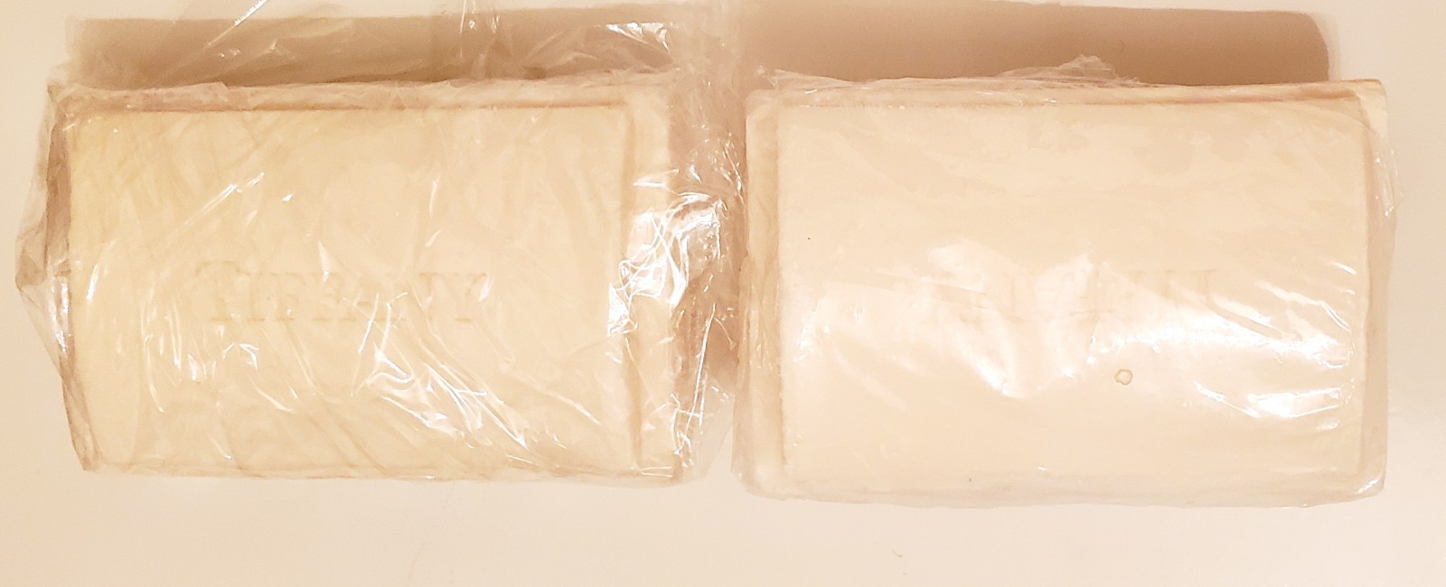 Vtg Lot Of 2 Tiffany Co Perfumed Soap Bars 3.52 Oz 100g USA Made Luxury Gift New