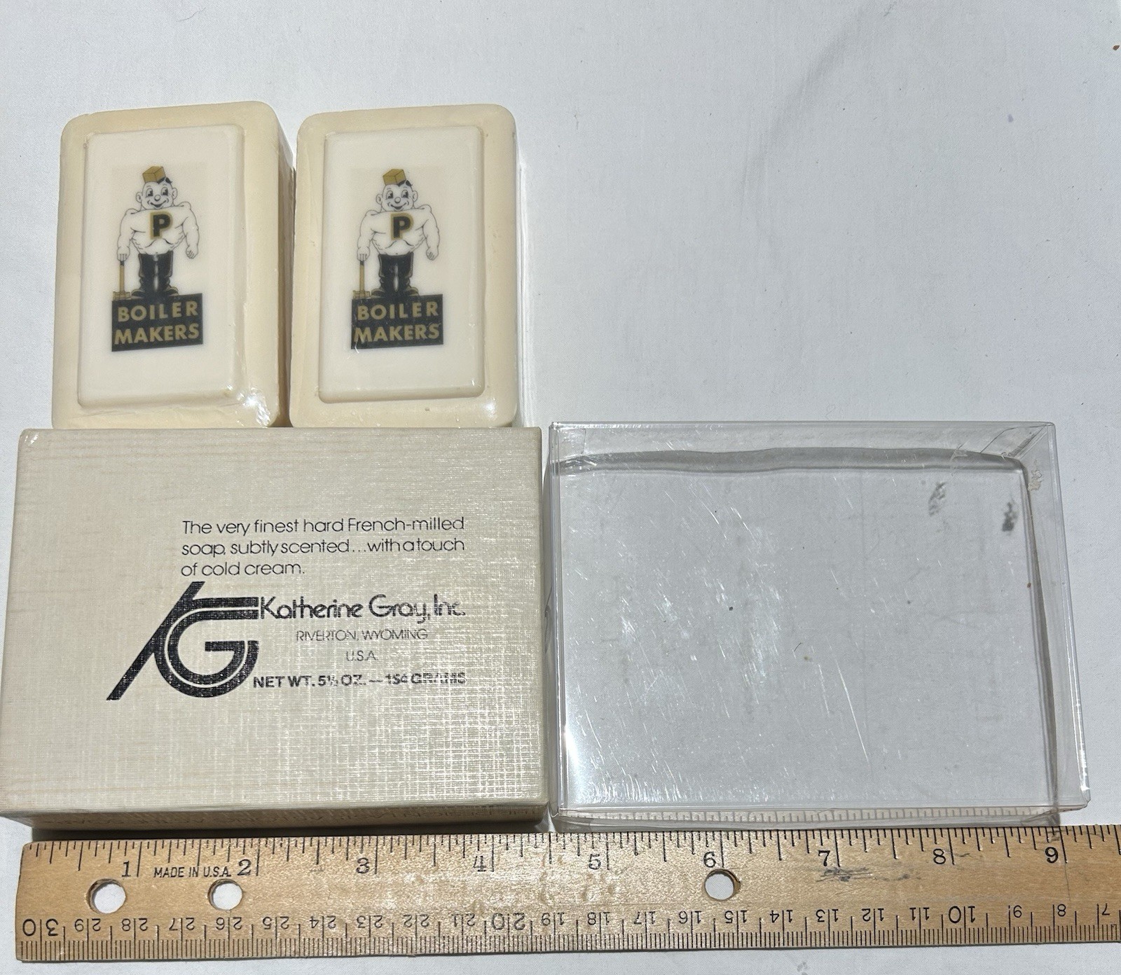 Katherine Gray Inc. French-milled Body Bar Soap Boilermakers Mascot Cold Cream