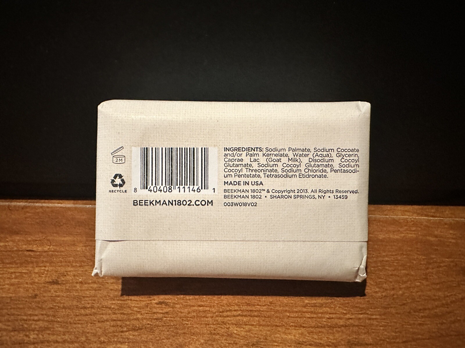 New Beekman 1802 Fragrance Free Pure Goat Milk Soap Bars 9 Oz.