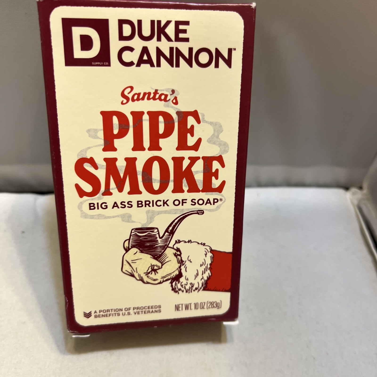 Duke Cannon Big Ass Brick of Soap Santas Pipe Smoke New