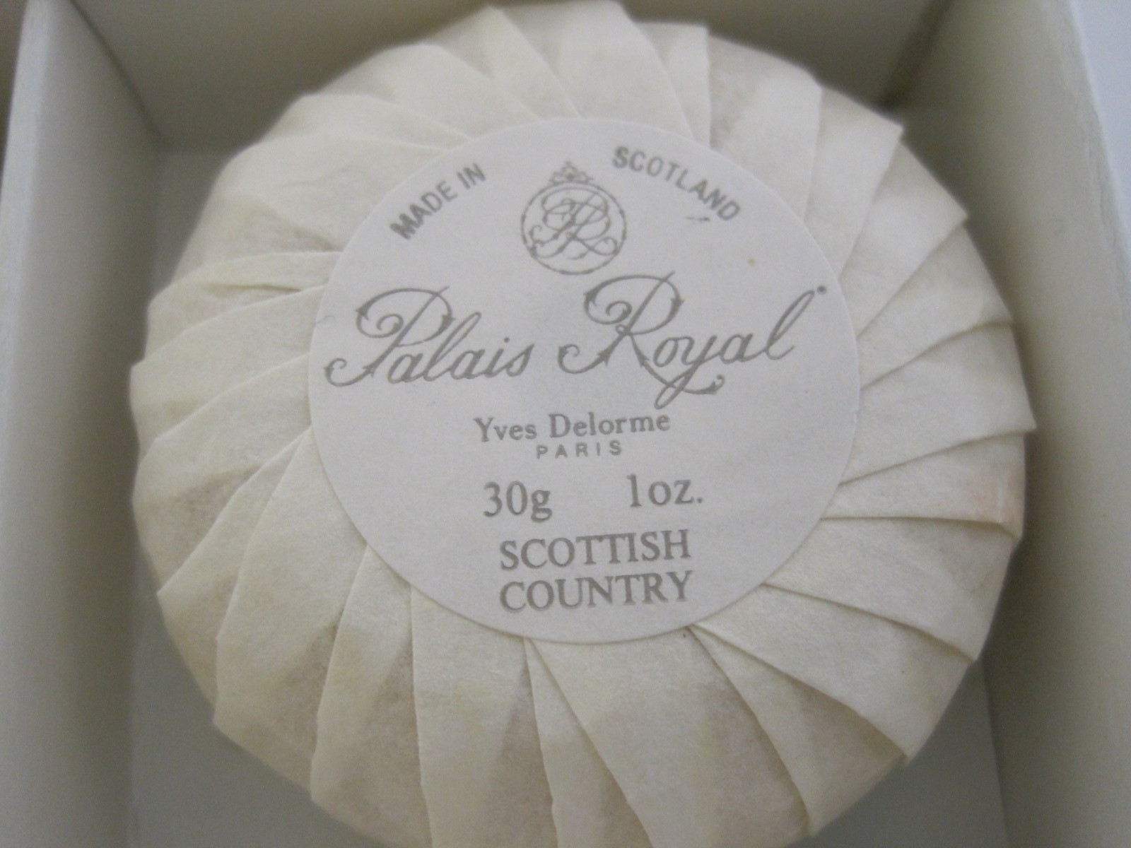 Yves Delorme Palais Royal Soap 1oz x 2 Made in Scotland Gift Set