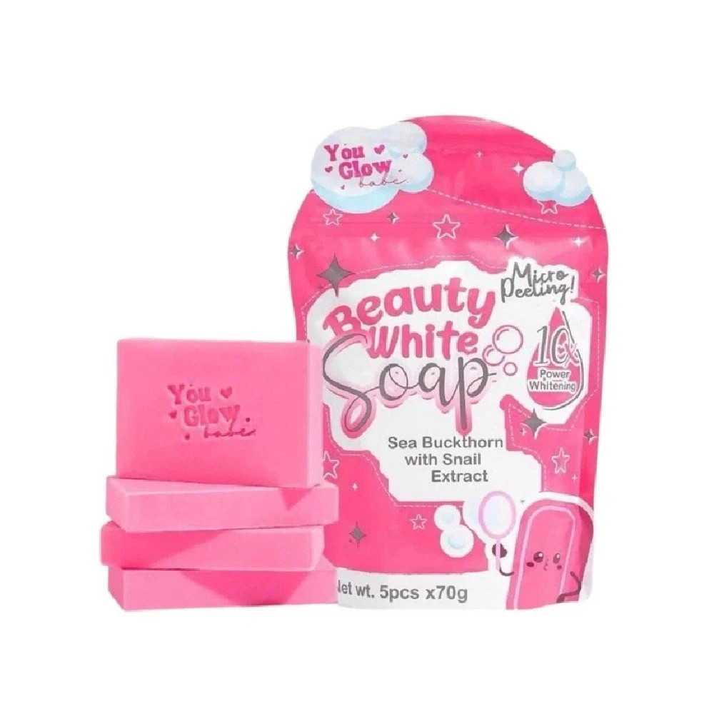 Beauty White Soap by You Glow Babe 5 Bars x 70g – 2 Pack (10 bars total)