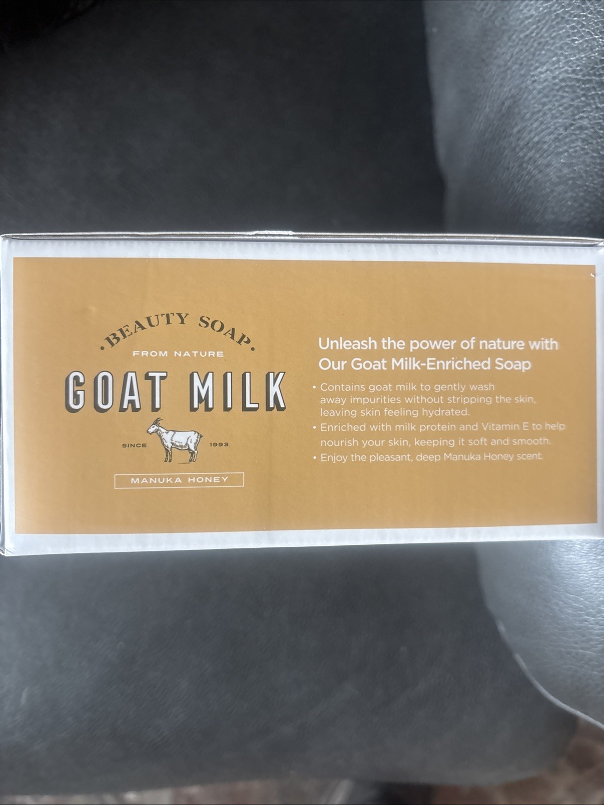 ShowerMate Manuka Honey Goat Milk Soap Lot of 12 Bars 3.17oz (38.04oz total)