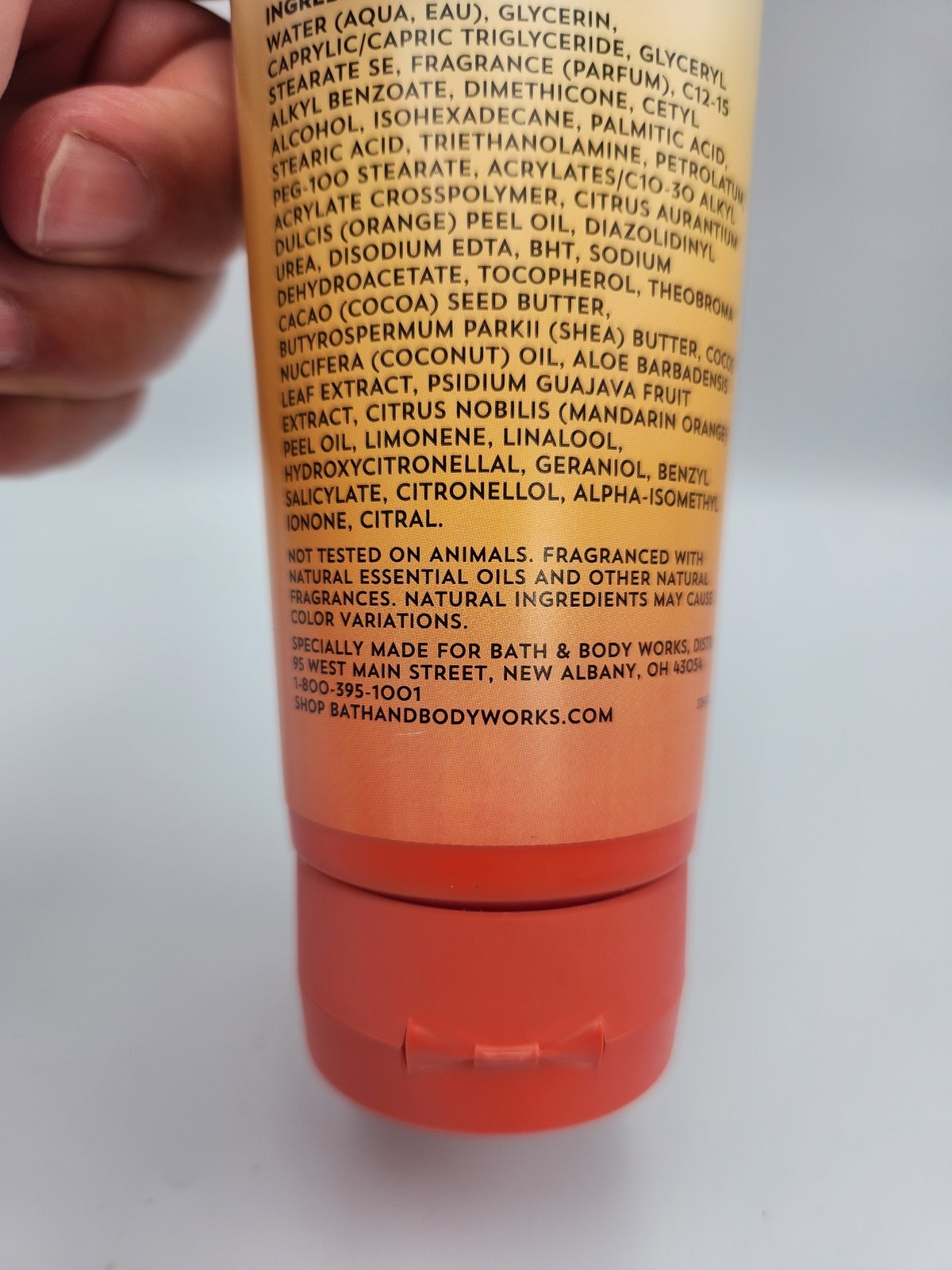 Bath & Body Works Aromatherapy Revive Body Cream 8oz Brazilian Orange MandarinF3