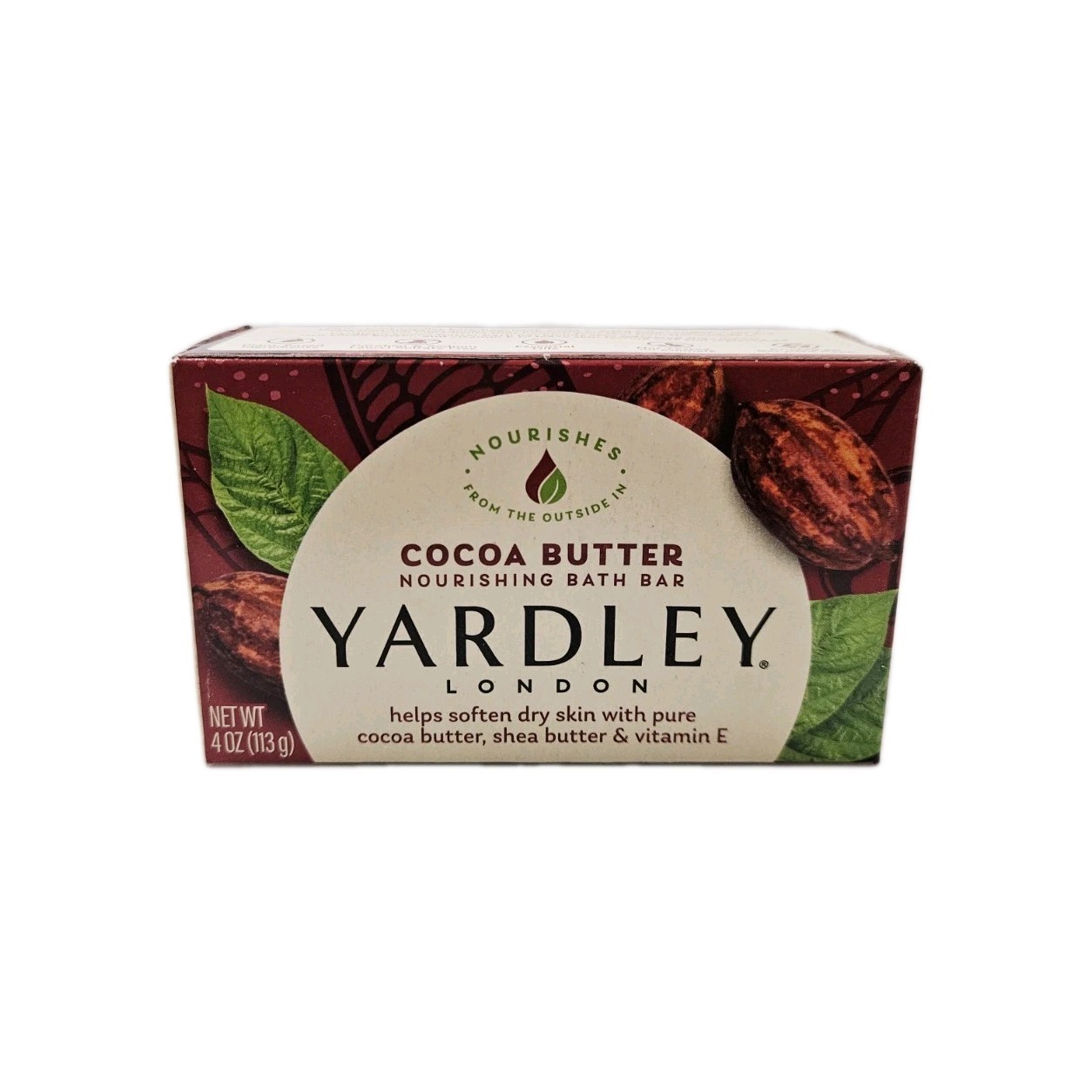 Yardley London Cocoa Butter Moisturizing Bath Bar 4.0 Oz