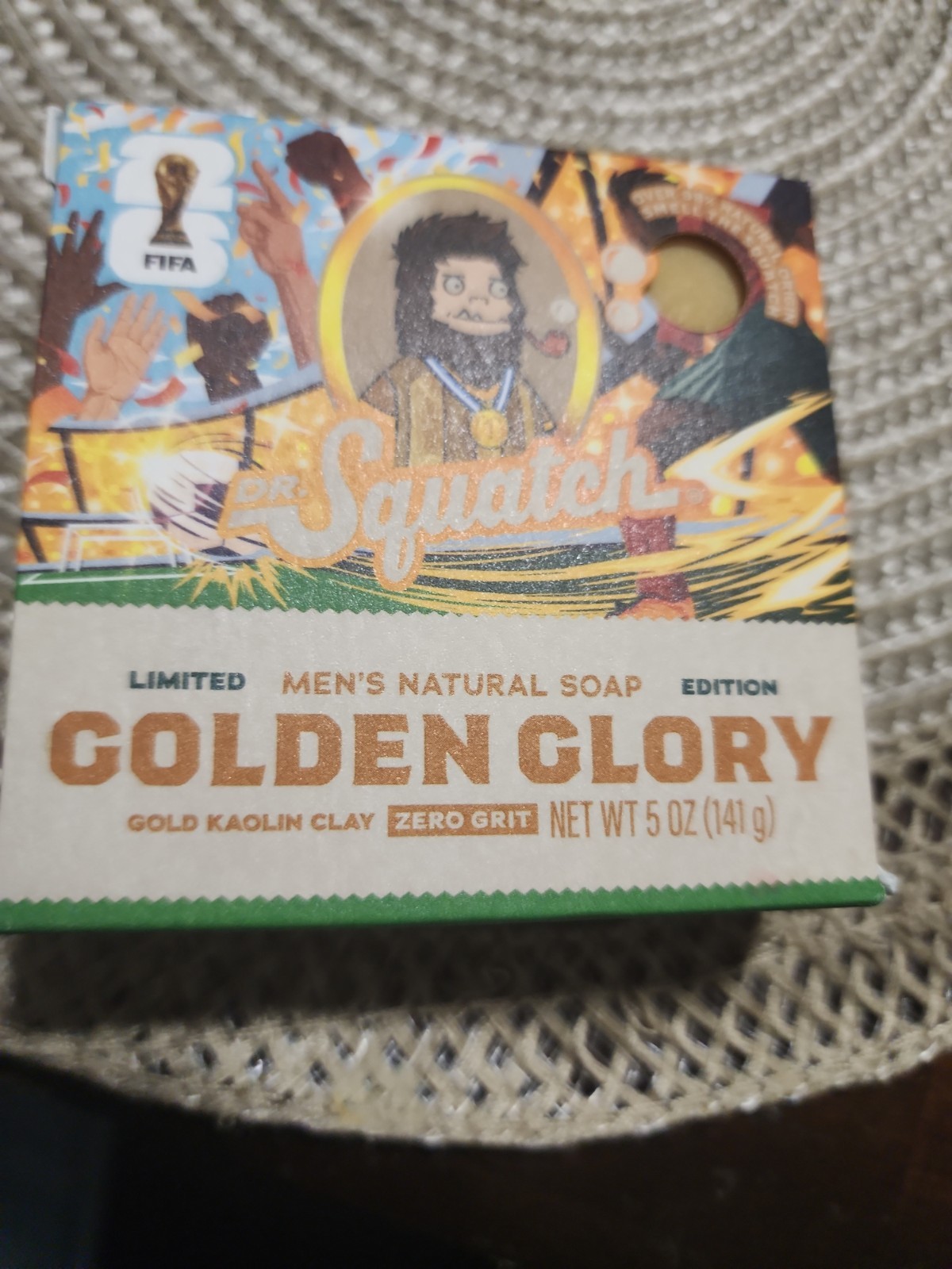 Dr. Squatch Golden Glory Limited Edition FIFA 2026 Copa Mundial World Cup