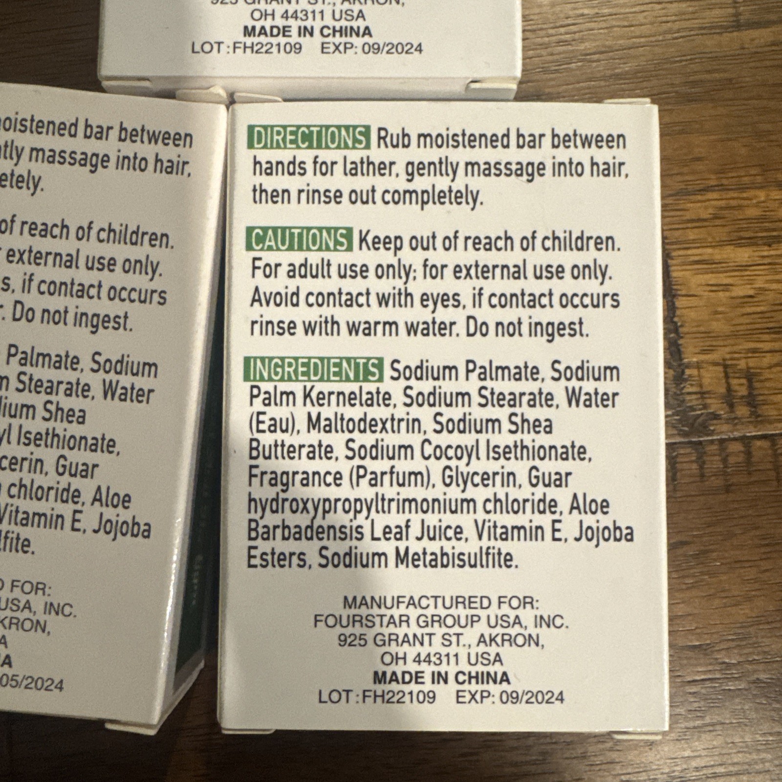3pack b-pure 2-In/1 Shampoo & Conditioner Bar Coconut 3oz NEW travel or gym lot