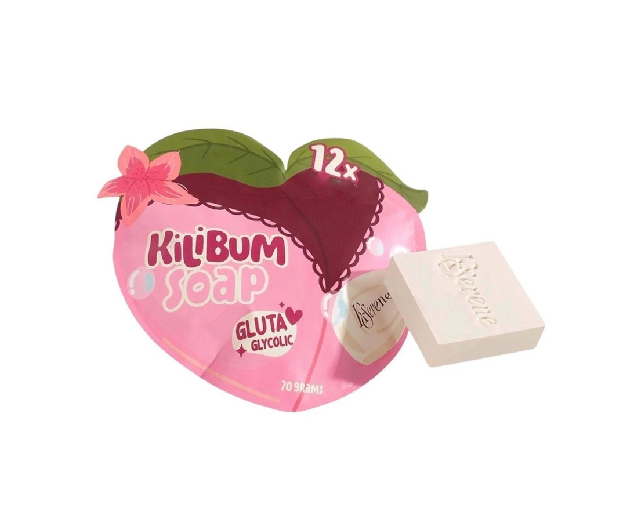 KSerene KiLiBUM Soap 70g x 3 Bars and Extra White Underarm Serum Cream 30ml Set