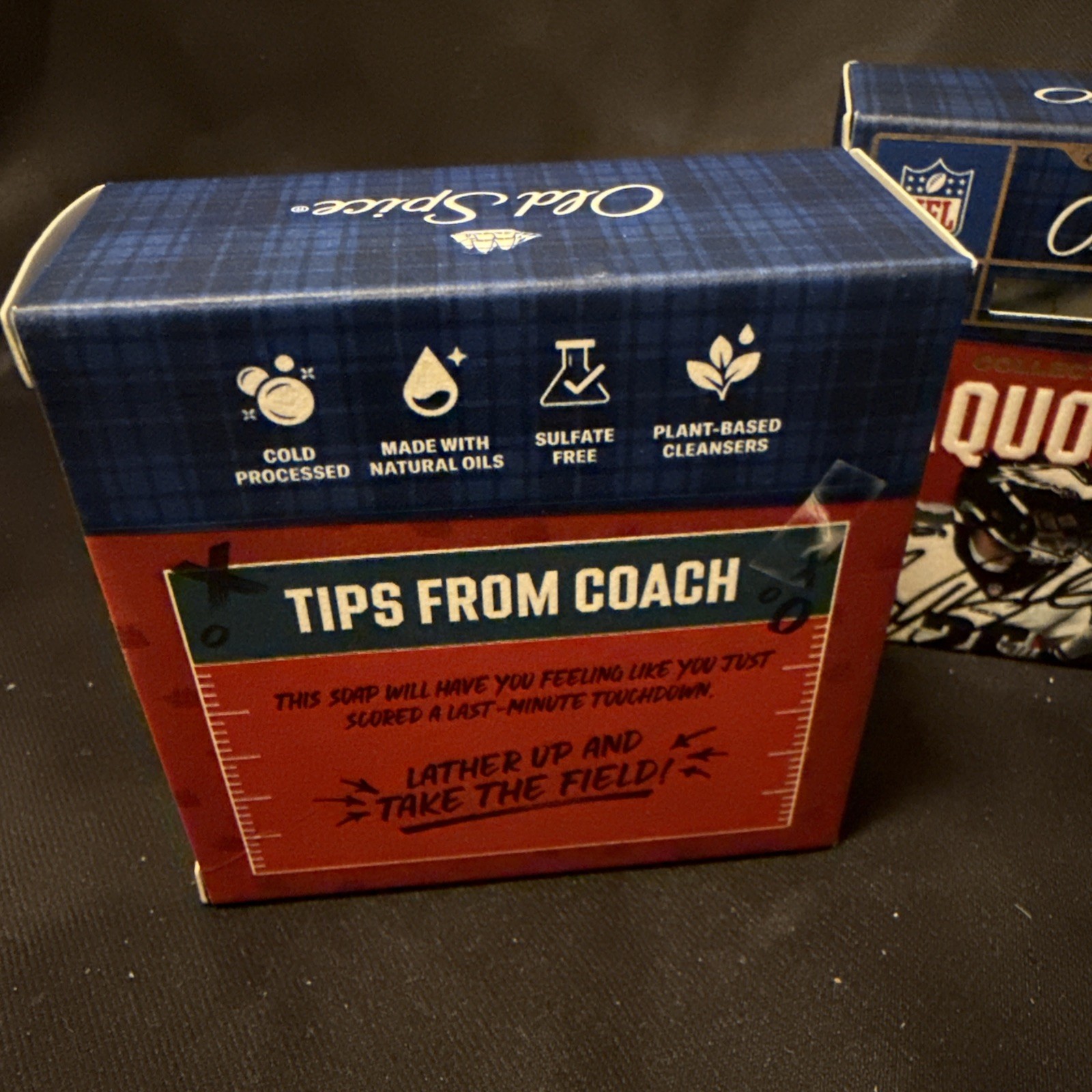 Old Spice Collectors Edition Saquon Soar Fresh Pine Bar Soap 5oz Lot of 2 NEW