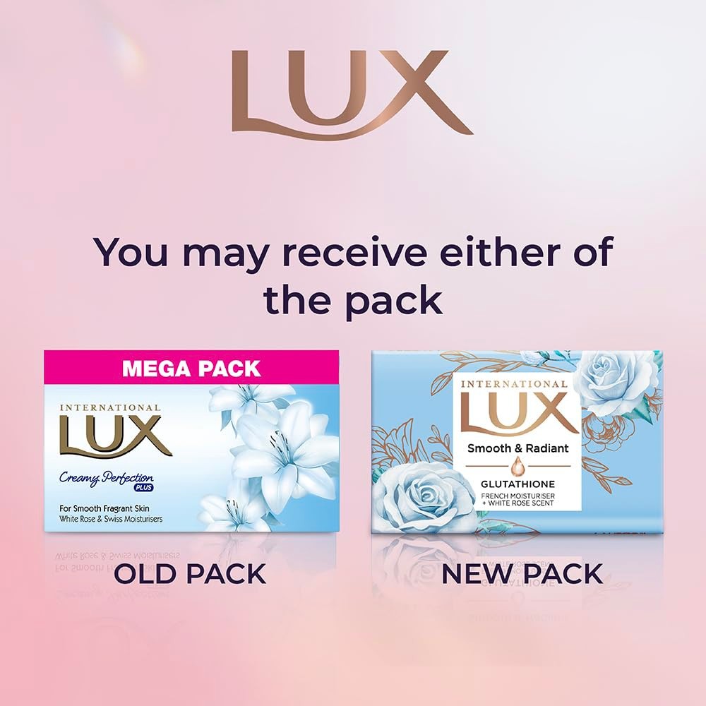 LUX International Creamy perfection Soap Bar, Smooth Fragnant Skin -75 Gram
