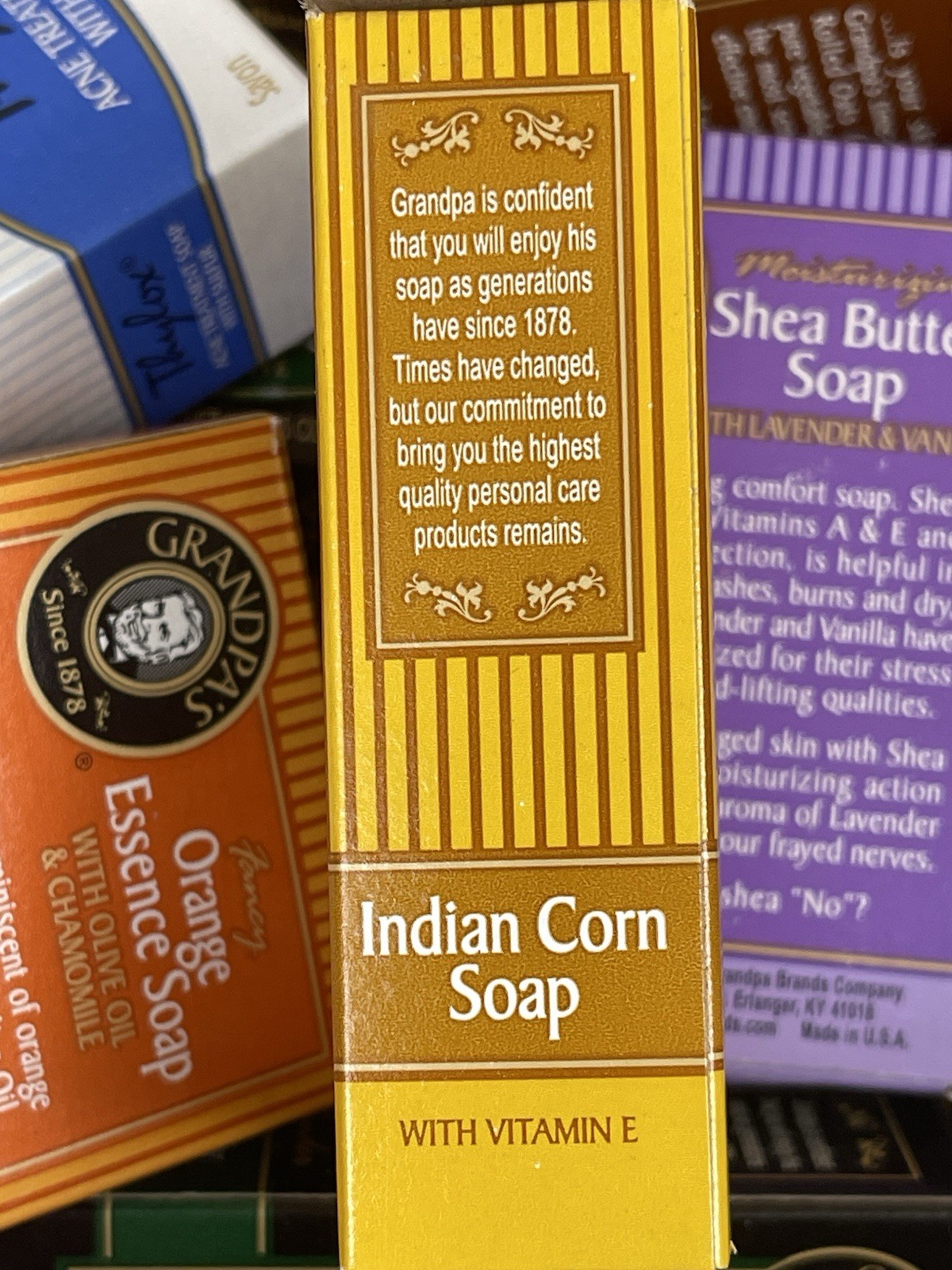 Grandpa’s Southwestern Indian Corn Soap with Vitamin E 3.25oz