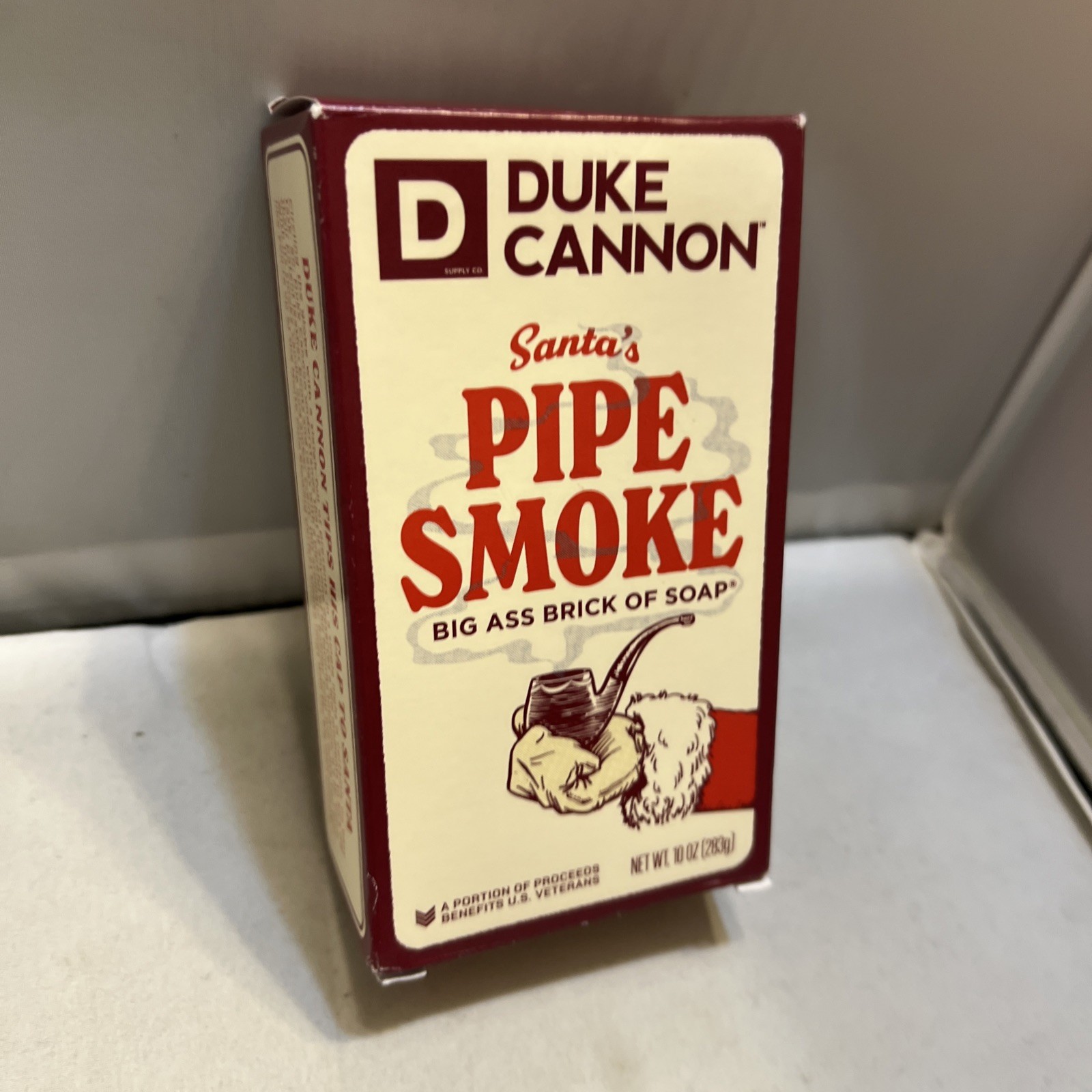 Duke Cannon Big Ass Brick of Soap Santas Pipe Smoke New
